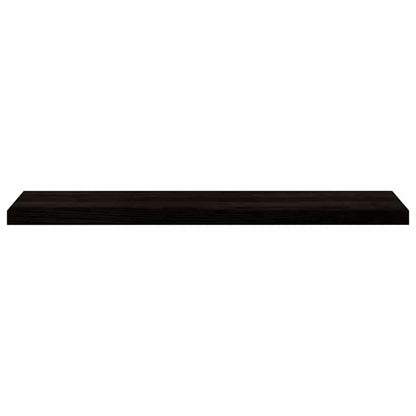 Stair Treads 12 pcs Dark Brown 110x25x2 cm Solid Wood Oak