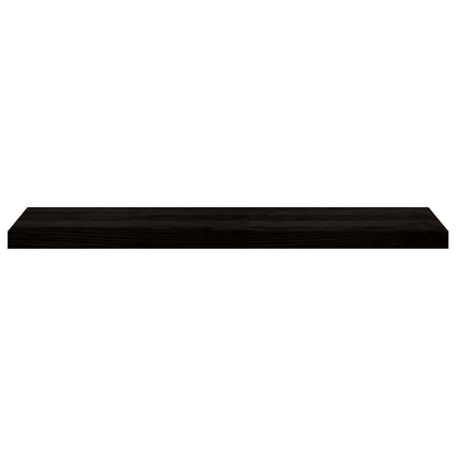 Stair Treads 12 pcs Dark Brown 100x30x2 cm Solid Wood Oak