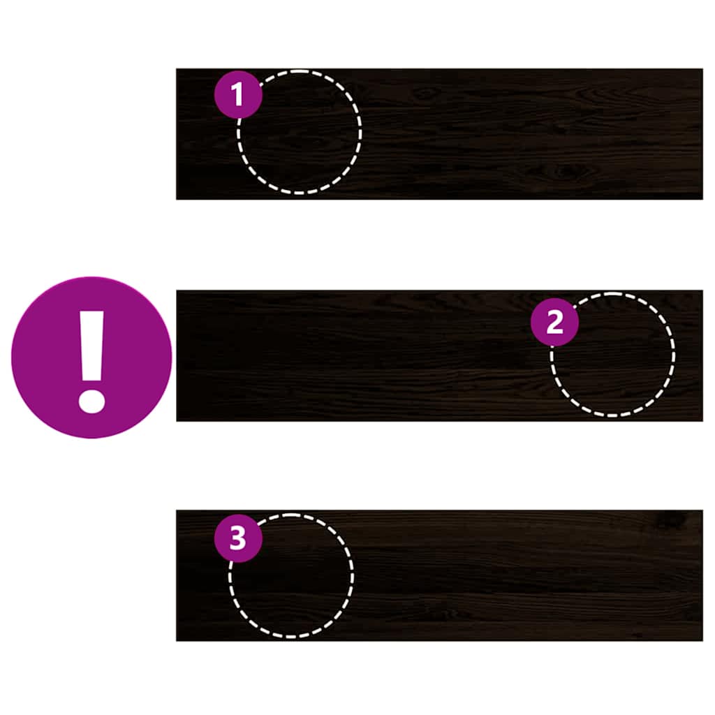 Stair Treads 12 pcs Brown Black 100x30x2 cm Solid Wood Oak
