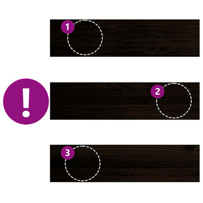 Stair Treads 12 pcs Brown Black 100x30x2 cm Solid Wood Oak
