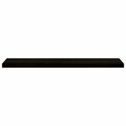 Stair Treads 12 pcs Brown Black 120x30x2 cm Solid Wood Oak