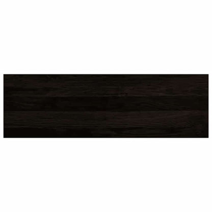 Stair Treads 16 pcs Brown Black 80x25x2 cm Solid Wood Oak