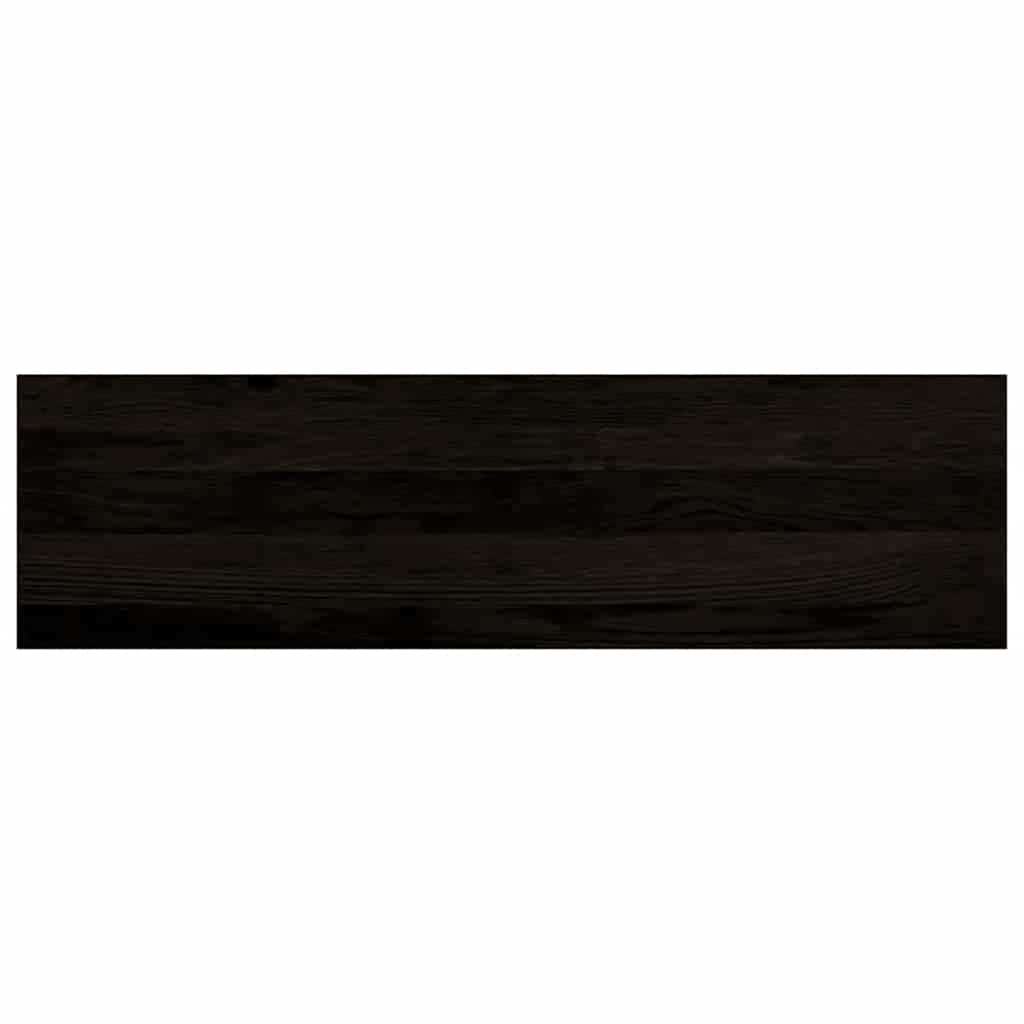 Stair Treads 16 pcs Dark Brown 90x25x2 cm Solid Wood Oak