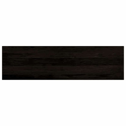Stair Treads 16 pcs Dark Brown 90x25x2 cm Solid Wood Oak