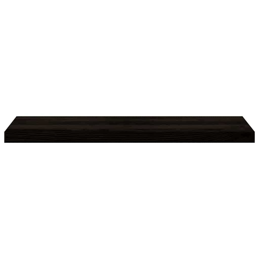 Stair Treads 16 pcs Dark Brown 90x25x2 cm Solid Wood Oak