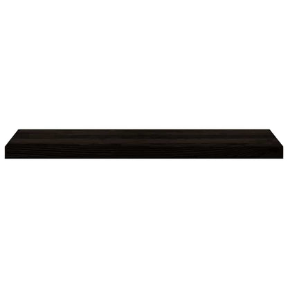 Stair Treads 16 pcs Dark Brown 90x25x2 cm Solid Wood Oak