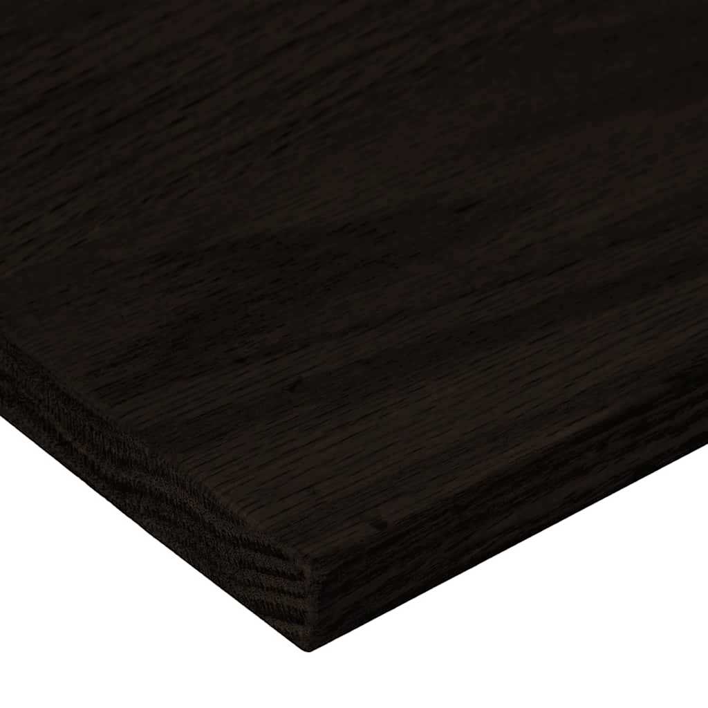 Stair Treads 16 pcs Dark Brown 90x25x2 cm Solid Wood Oak