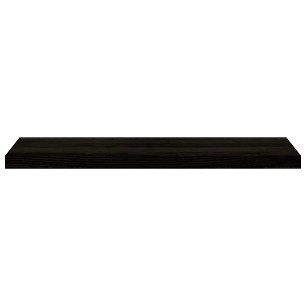 Stair Treads 16 pcs Brown Black 90x30x2 cm Solid Wood Oak