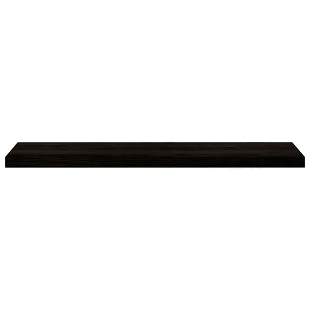 Stair Treads 16 pcs Brown Black 110x30x2 cm Solid Wood Oak