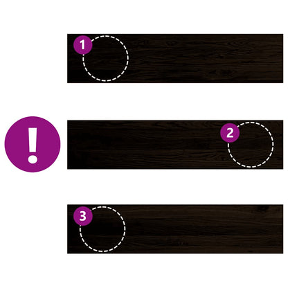 Stair Treads 16 pcs Brown Black 110x30x2 cm Solid Wood Oak