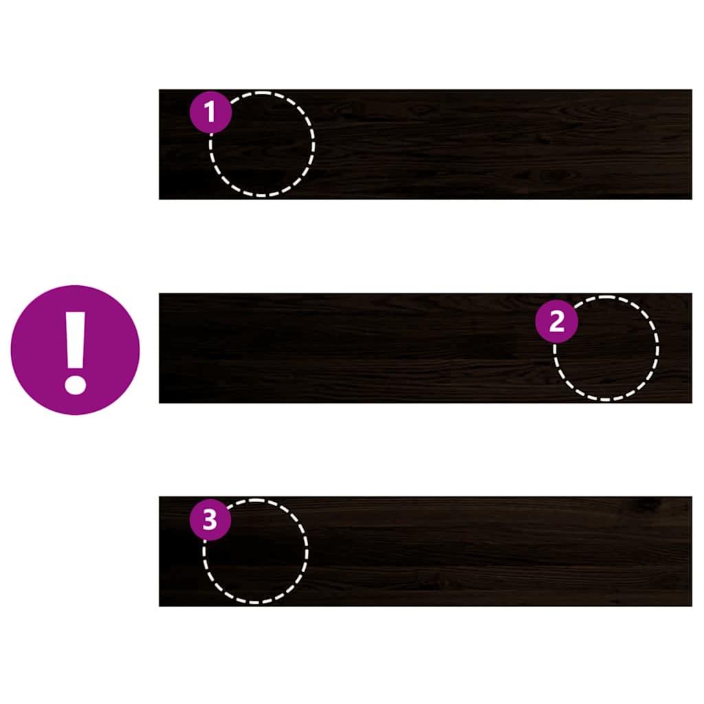 Stair Treads 16 pcs Brown Black 120x30x2 cm Solid Wood Oak