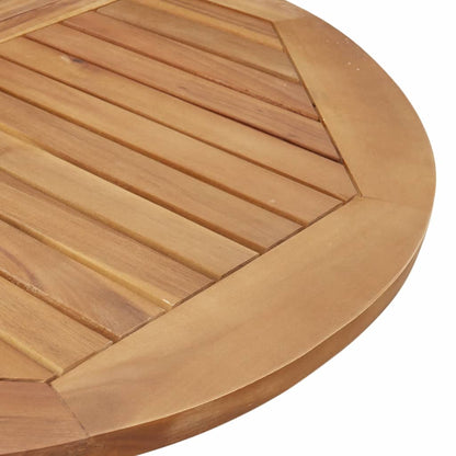 3 Piece Garden Dining Set Solid Wood Acacia