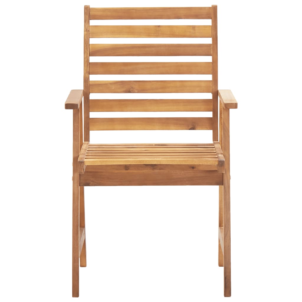 6 Piece Garden Dining Set Solid Wood Acacia
