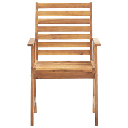6 Piece Garden Dining Set Solid Wood Acacia