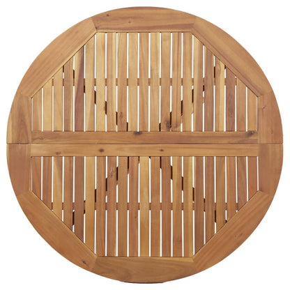 6 Piece Garden Dining Set Solid Wood Acacia