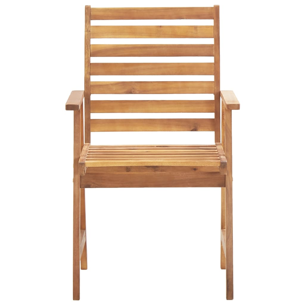 3 Piece Garden Dining Set Solid Wood Acacia