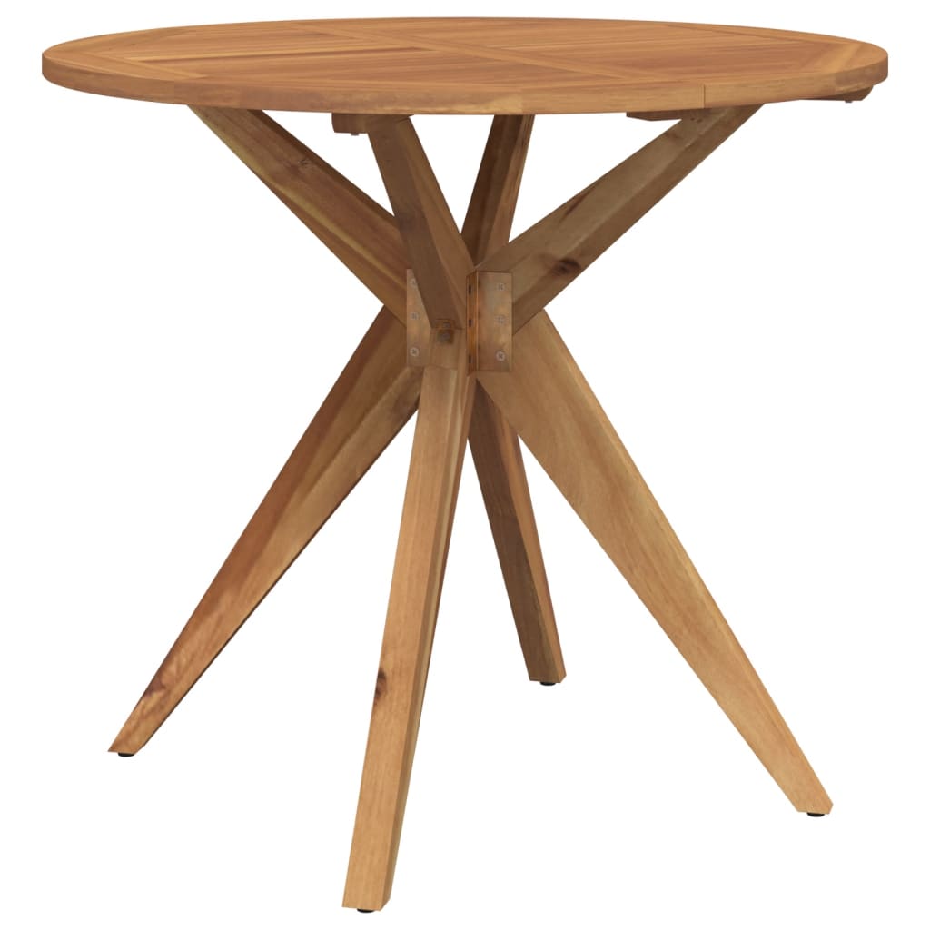 3 Piece Garden Dining Set Solid Wood Acacia