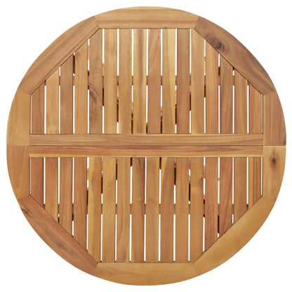 3 Piece Garden Dining Set Solid Wood Acacia