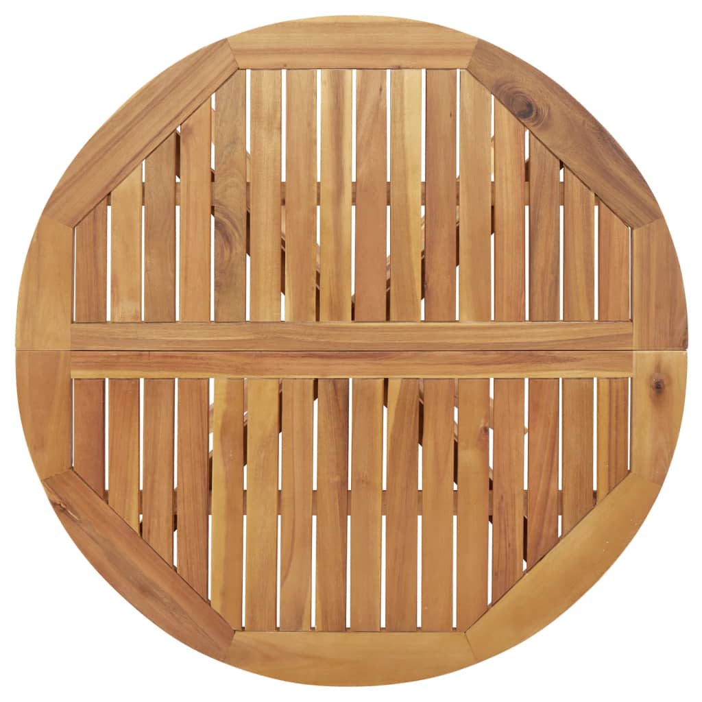5 Piece Garden Dining Set Solid Wood Acacia