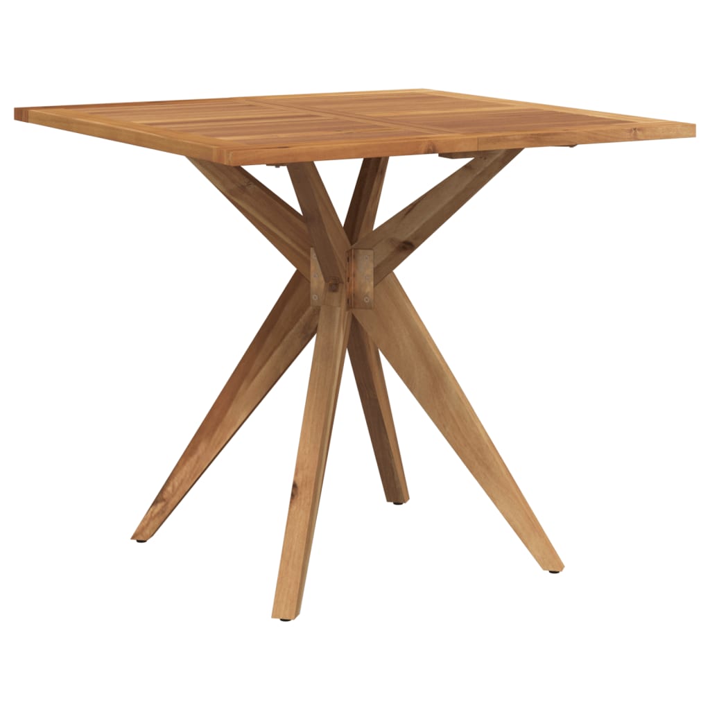 3 Piece Garden Dining Set Solid Wood Acacia