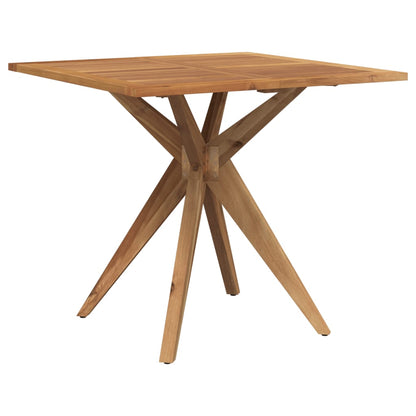 3 Piece Garden Dining Set Solid Wood Acacia