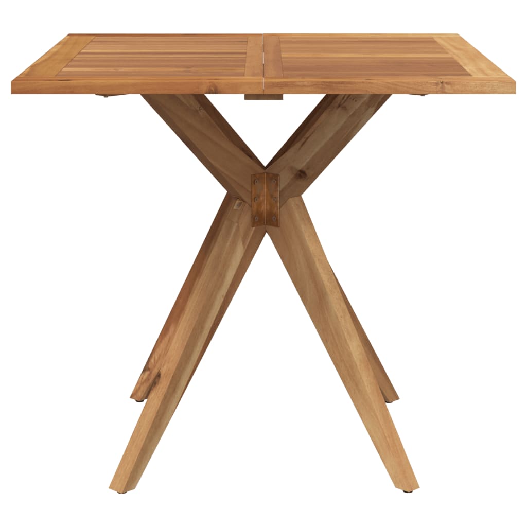 3 Piece Garden Dining Set Solid Wood Acacia