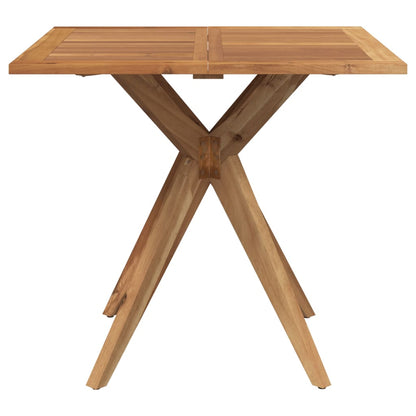 3 Piece Garden Dining Set Solid Wood Acacia