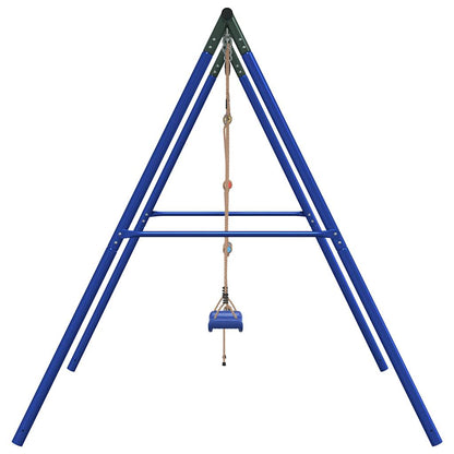 Outdoor Swing Set with Swing and Ladder