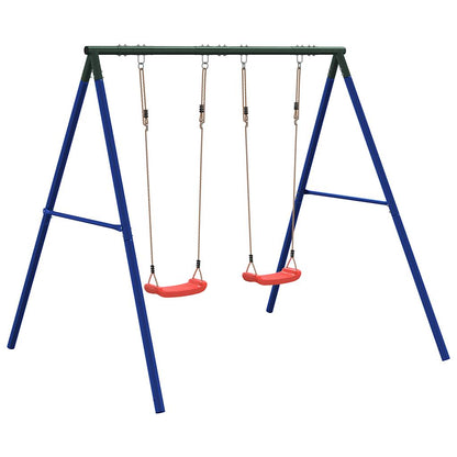 Outdoor Swing Set with 2 Swings