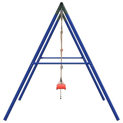 Outdoor Swing Set with Swing and Ladder