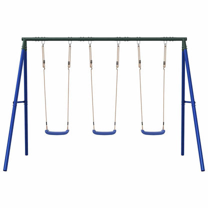 Outdoor Swing Set with 3 Swings