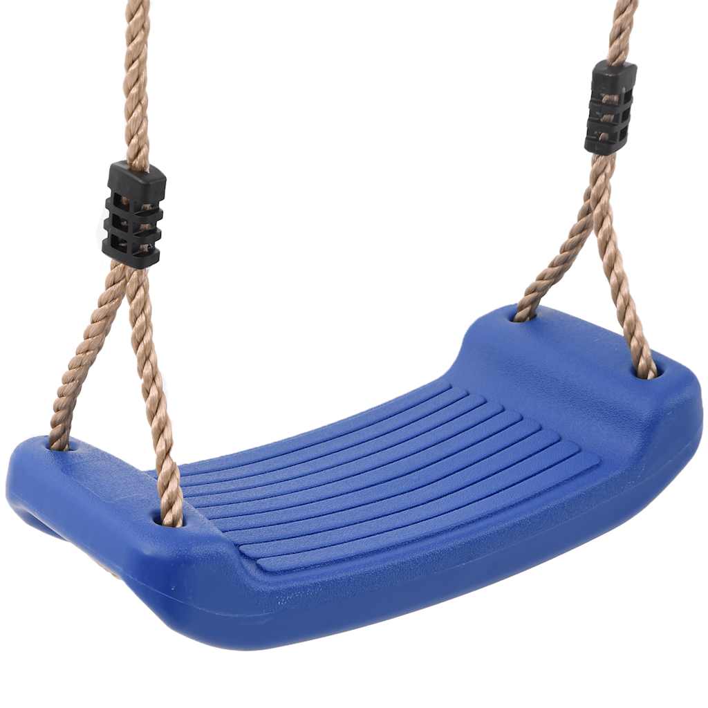 Outdoor Swing Set with Swings and Trapeze