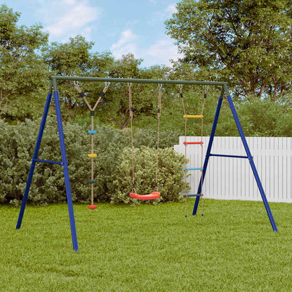 Outdoor Swing Set with Swing. Ladder. Disc Swing