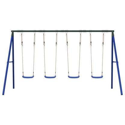 Outdoor Swing Set with 4 Swings
