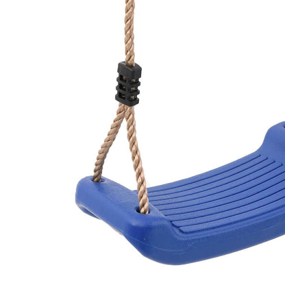 Outdoor Swing Set with Swings, Trapeze, Ladder