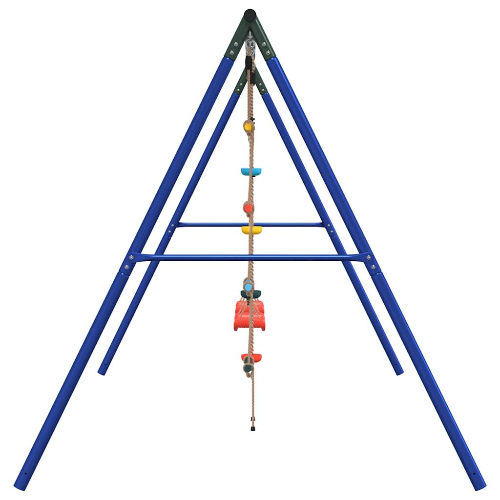 Outdoor Swing Set with Swings. Ladder. Disc Swing