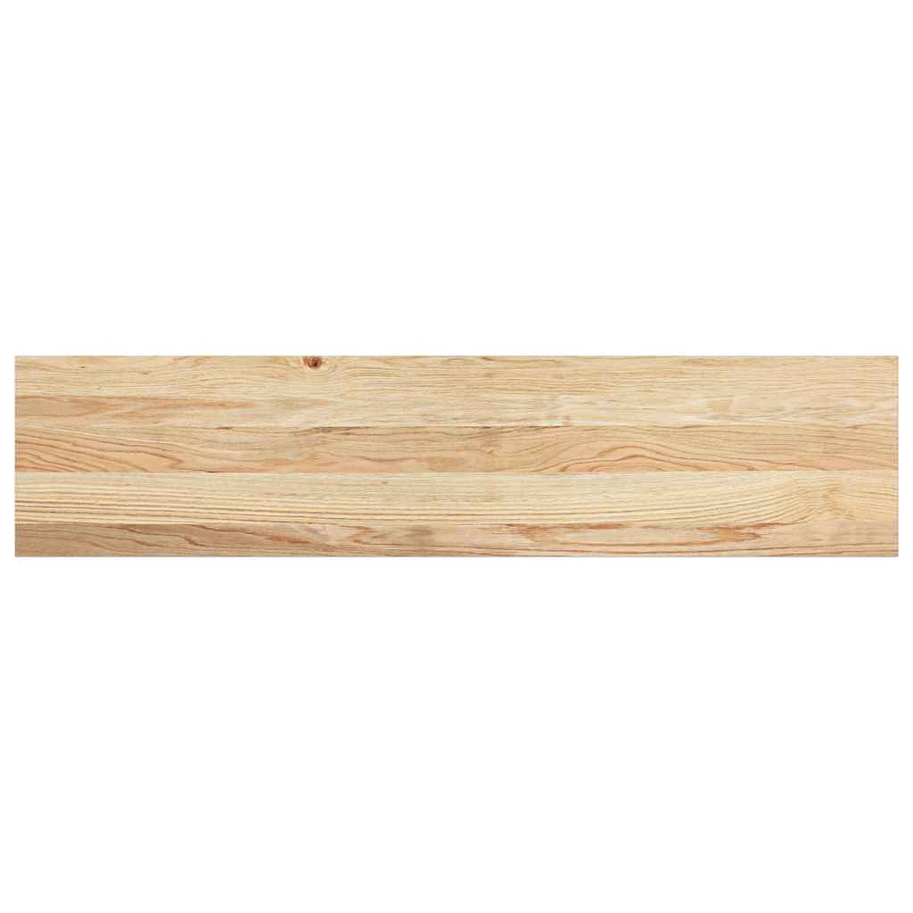 Stair Treads 2 pcs Untreated 110x30x2 cm Solid Wood Oak