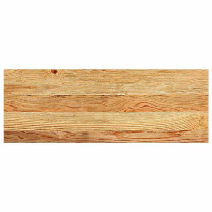 Stair Treads 2 pcs Light Brown 70x25x2 cm Solid Wood Oak