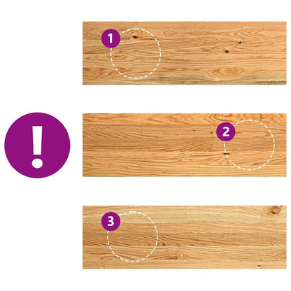 Stair Treads 2 pcs Light Brown 80x25x2 cm Solid Wood Oak