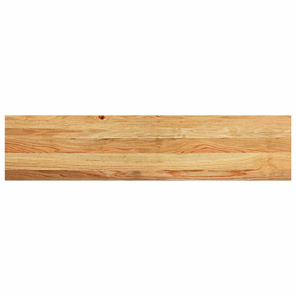Stair Treads 2 pcs Light Brown 110x25x2 cm Solid Wood Oak