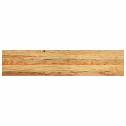Stair Treads 2 pcs Light Brown 120x25x2 cm Solid Wood Oak