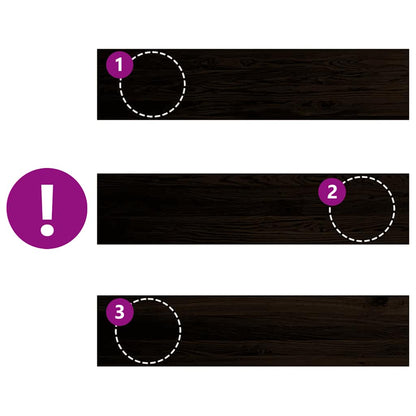 Stair Treads 2 pcs Brown Black 110x30x2 cm Solid Wood Oak