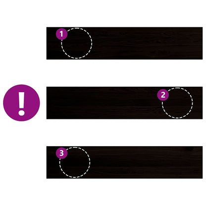 Stair Treads 2 pcs Brown Black 120x30x2 cm Solid Wood Oak
