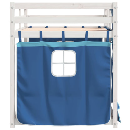 Bunk Bed without Mattress Blue 80x200 cm Solid Wood Pine