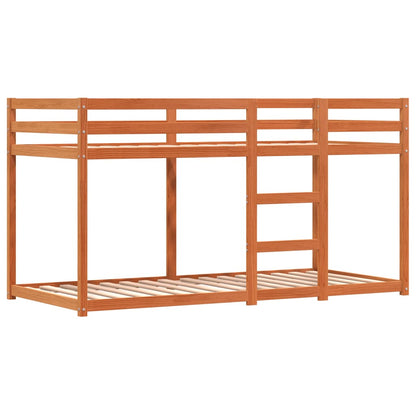 Bunk Bed without Mattress Blue 80x200 cm Solid Wood Pine