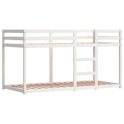 Bunk Bed without Mattress Blue 90x200 cm Solid Wood Pine