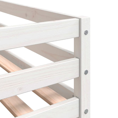 Bunk Bed without Mattress Blue 90x200 cm Solid Wood Pine