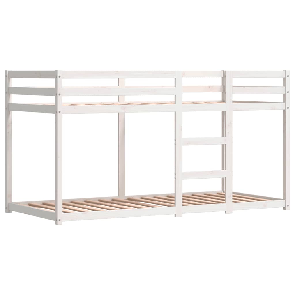 Bunk Bed without Mattress Blue 90x200 cm Solid Wood Pine