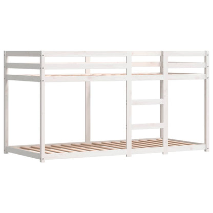 Bunk Bed without Mattress Blue 90x200 cm Solid Wood Pine