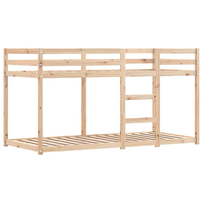Bunk Bed without Mattress Blue 90x200 cm Solid Wood Pine